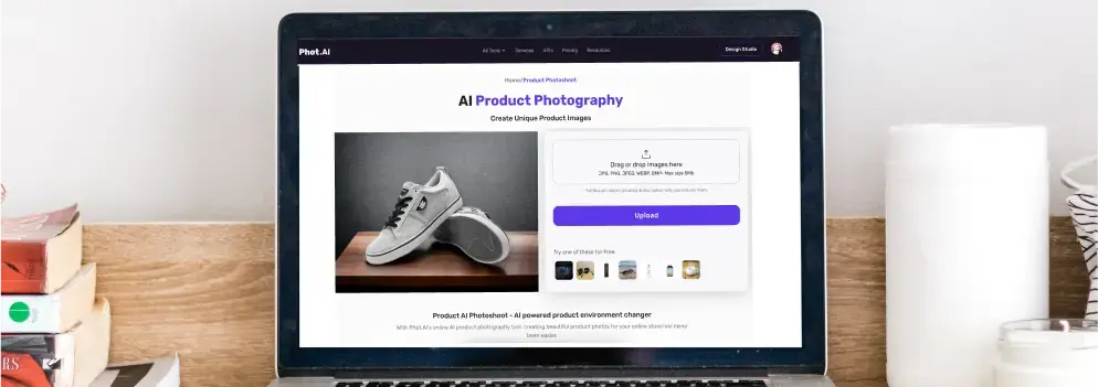 Phot.AI Product Photography