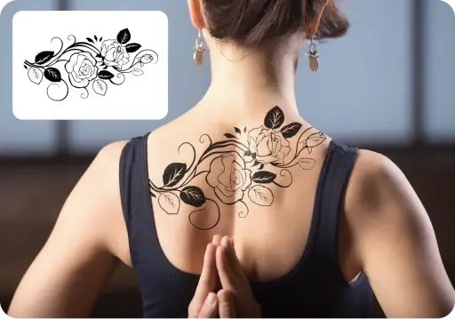 Tattoo - virtual Tattoo Creator Free - Body Art Inked Photo Editor, Artist  work on photo Tatoos Studio by Alpesh Prajapati